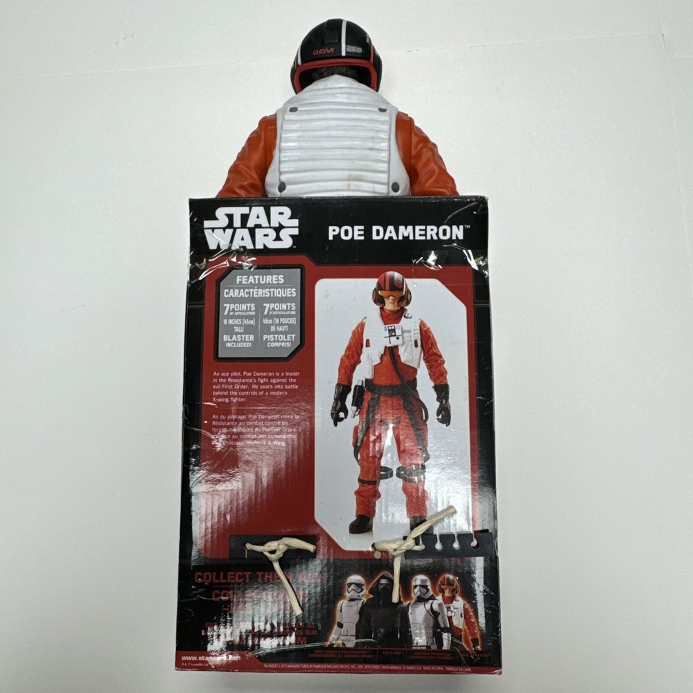 Poe Dameron Ace Pilot (2015 NEW) 18 inch Star‎ Wars Jakks Big Figs Action Figure - Picture 4 of 4